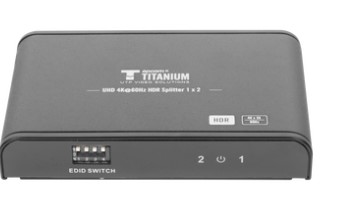 DIVISOR SPLITTER HDMI 4K 1 ENTRADA A 2 SALIDAS