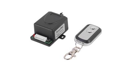 RECEPTOR CON 2 RELEVADORES Y CONTROL REMOTO 50 M             ACCESSPRO       PROR400              NEGRO