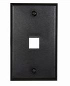 PLACA DE PARED KEYSTONE DE 1 PUERTO