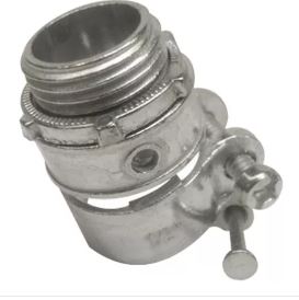 CONECTOR RECTO PARA TUBO ZAPA FLEXIBLE DE 1"