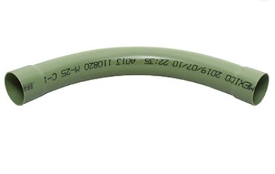 CURVA PVC LIGERO 1/2"   