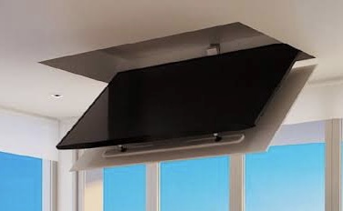 SOPORTE DE TV MOTORIZADO OCULTO 