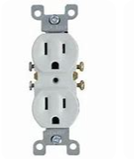 CONTACTO DUPLEX POLARIZADO 15A    