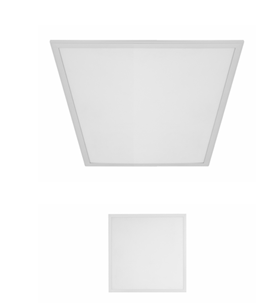LUMINARIA FLAT EMP SUS OPA 40W             