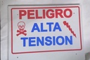 CARTEL ALTA TENSION        