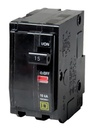 INTERRUPTOR TERMOMAGNETICO 2 POLOS 30A ENCHUFABLE NEGRO