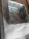 CAJA CUADRADA GALVANIZADA DE 1/2"