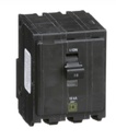 INTERRUPTOR TERMOMAGNETICO 3 POLOS 15A ENCHUFABLE NEGRO