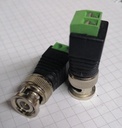 CONECTOR BNC CON ENTRADA HEMBRA COAXIAL    