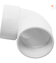 [EXTRA-02048] CODO PVC DE 45 GRADOS SANITARIO DE 2" 