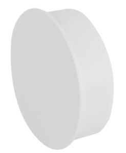 TAPA DE PVC SANITARIO DE 6.3" 