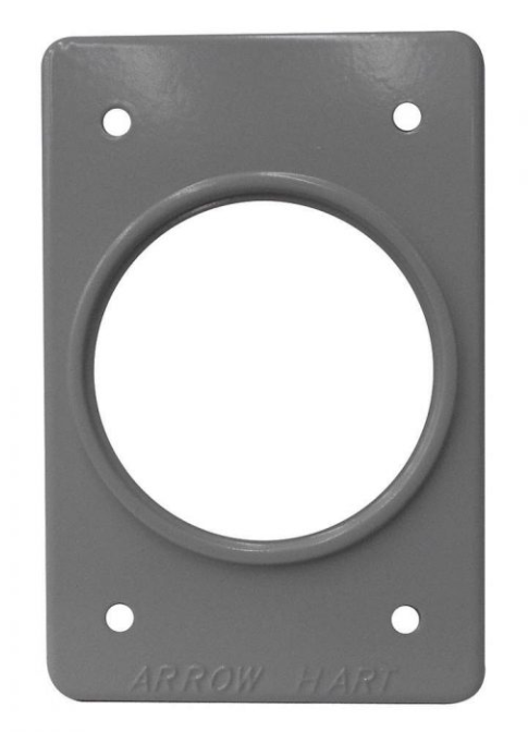PLACA INDUSTRIAL PERFORADA PARA RECEPTACULO
