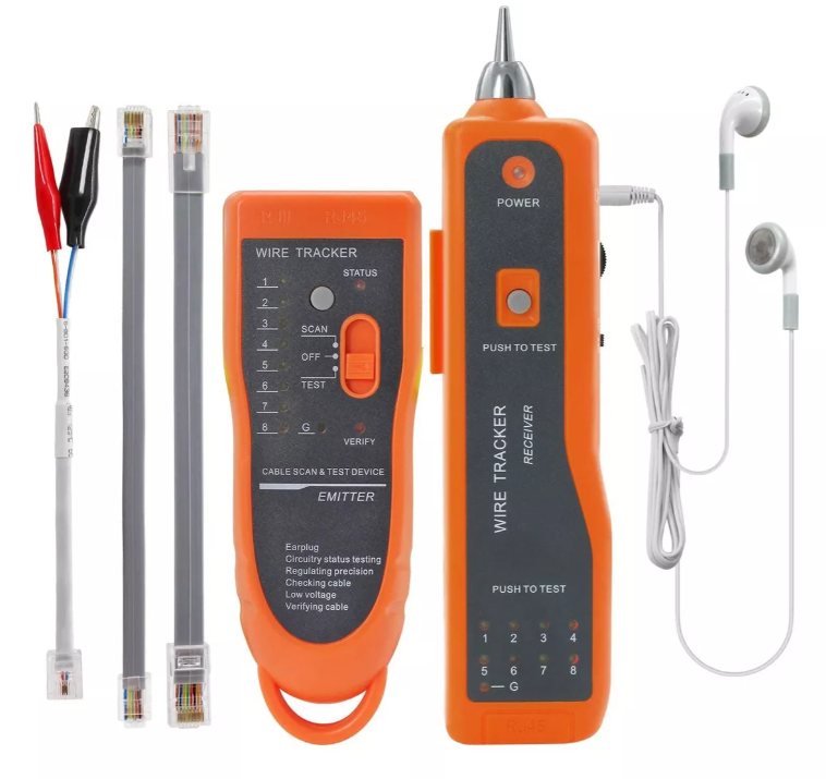 TESTER GENERADOR DE TONOS GENERICO NARANJA