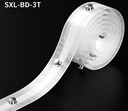 CINTA PARA CORTINA ONDULADA CON BROCHE S 125MM 