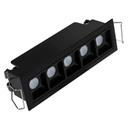 LUMINARIA RASTER DE EMPOTRAR 10W 3000K ATENUABLE TRIAC 