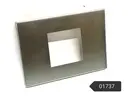PLACA PARA CONTACTO AMERICANA  STAINLESS STEEL