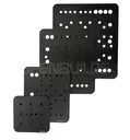 PLACA PORTAL 40MM OPENRAIL 2060 NEGRO