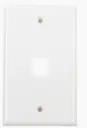 PLACA DE PARED KEYSTONE DE 1 PUERTO