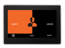 PANTALLA  DE CONTROL PARA REGADERA Y VAPOR DE 10"
