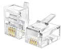 BOTE DE PLUGS RJ11 C/100 PZAS   