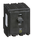 INTERRUPTOR TERMOMAGNETICO 3 POLOS 40A ENCHUFABLE NEGRO