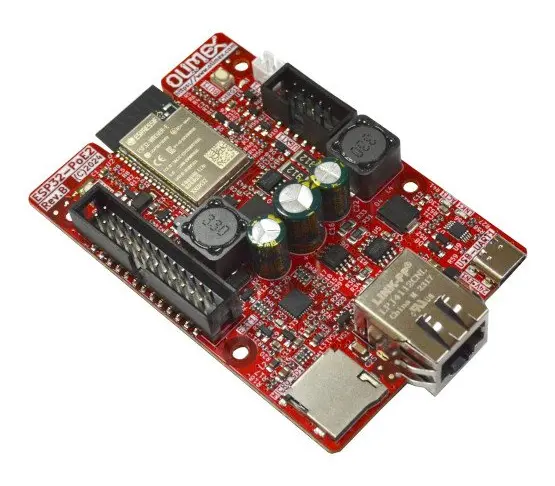 TAJETA DE DESARROLLO CON ETHERNET DE 100MB POE