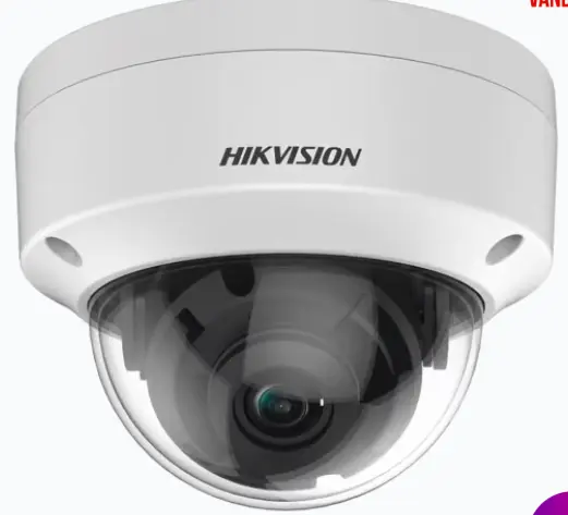 CAMARA DOMO DE 2 MEGAPIXESLES ANTIVANDALICA SIN AUDIO