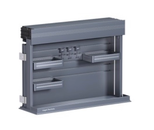 GABINETE DE ELEVADOR PARA COCINA CON REPISAS AJUSTABLES
