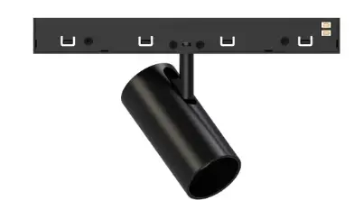 LUMINARIA TIPO SPOT PARA RIEL MAGNETICO MICRO 7 DE 6W 48V 3000K