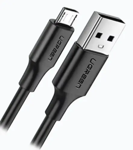 CABLE USB-A A MICRO USB DE 1 METRO